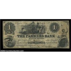 Elizabeth City, NC- The Farmers Bank of North Carolina $1, $2, $3 UNL, UNL, G2 Pennell 630Three piec