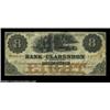 Image 1 : Fayetteville, NC- Bank of Clarendon $8 Nov. 1, 1855 G6a Pennell 480A most attractive $8 example. Ver