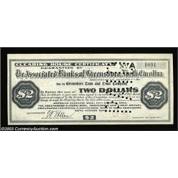 Greensboro, NC- Associated Banks of Greensboro, NC (Greensboro Clearing House Association) $2 Nov. 7