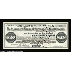 Greensboro, NC- Associated Banks of Greensboro (Greensboro Clearing House Association) $10 Nov. 7, 1