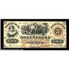 Image 1 : Greensboro, NC- Farmers Bank of North Carolina $5 Aug. 20, 1860 G6a Pennell 750A nice high grade exa