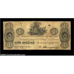 Greensborough, NC- T.R. Tate $1 (2), $3, $5Four pieces of this full size scrip, with one of the $1 n