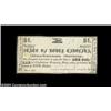 Image 1 : Henderson County- Henderson County $1 Feb. 6, 1863A very high grade example of this rare note. Extre
