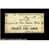 Image 1 : Highmount Tannery, NC- Jas. C. Caraway 25¢ May 12, 1862A lovely 25¢ example from this excessively ra