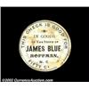 Image 1 : Hoffman, NC- James Blue 5¢, 50¢A pair of cardboard store tokens, ex-Cox collection. Each has minor p