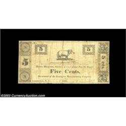 Lexington, NC- Lexington Manufacturing Company 5¢ July 8, 1840An excessively rare piece which may we