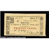 Image 1 : Monroe, NC- Union County 20¢ Mar. 1, 1863A high grade example of this very rare denomination. About