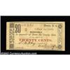 Image 1 : Monroe, NC- Union County 20¢ Mar. 1, 1863A second example of this rare denomination, this with a ver