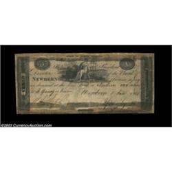 Newbern, NC- Bank of Newbern $5 Jan. 1, 1818 G24 Pennell 970An excessively rare note listed as SENC