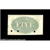 Image 2 : Newbern, NC- C.B. Dibble 5¢ Feb. 15, 1863First of a set of three pieces from this issuer. Uncirculat