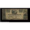 Image 1 : Newbern, NC- Merchants' Bank $20 G10 Pennell 920A very rare note. This piece is falsely filled in. F