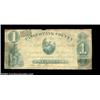 Image 1 : Pasquotank County- County of Pasquotank $1 Sept. 9, 1861 PAS135A very scarce note, ex-Cox collection