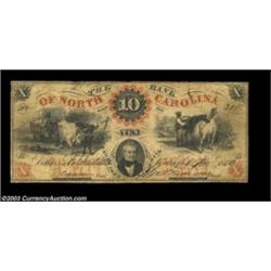 Raleigh, NC- Bank of North Carolina $10 G14, G34, G64 Pennell 1000Three pieces, one each from the ba
