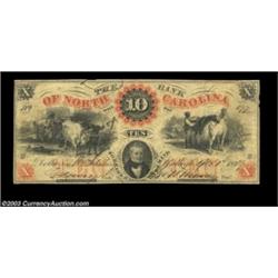 Raleigh, NC- Bank of North Carolina $10 G74, G84, G94 Pennell 1000Three pieces, one each from the ba