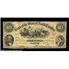 Image 1 : Raleigh, NC- Bank of the State of North Carolina $10 Dec. 1, 1853 G28 Pennell 1190This is the only $