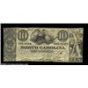 Image 1 : Raleigh, NC- Bank of the State of North Carolina $10 May 1, 1836 G68 Pennell 1180A gorgeous example