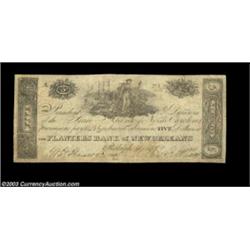 Raleigh, NC- State Bank of North Carolina $5 1819 G400 Pennell 1070An extremely rare note payable at