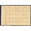 Image 2 : Raleigh, NC- State of North Carolina 10¢ (10)-5¢ (10) Oct. 1, 1861 Cr. 48, 47 Uncut SheetA very scar