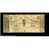 Image 1 : Roxboro, NC- Bank of Roxboro $5 Dec. 18, 1861 G4a Pennell UNLA great rarity which is unlisted in Pen
