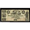 Image 1 : Roxboro, NC- Bank of Roxboro $5 Jan. 8, 1862 G2a Pennell 1030A beautiful example of this very rare n