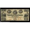 Image 1 : Thomasville, NC- The Thomasville Bank $10 Oct. 17, 1862 G4a Pennell 1260An even scarcer note than th