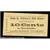 Image 1 : Tillery, NC- John R. Tillery 10¢The only three pieces known from Mr. Tillery's mill store, each ex-D