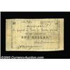 Image 1 : Wadesborough, NC- Anson County $1 May 1, 1862The face is plain, but the printed back shows the green