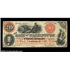 Image 3 : Washington, NC- Bank of Washington $20 (2) G18, G20a, Pennell 1390, 1390ATwo pieces, the first Very