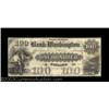 Image 3 : Washington, NC- Bank of Washington $50, $100 G22, G26 Pennell 1400, 1410Two high denomination exampl