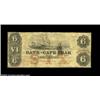 Image 1 : Wilmington, NC- The Bank of Cape Fear $6 G191a Pennell 160One of a run of six $6 notes contained in