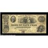 Image 1 : Wilmington, NC- The Bank of Cape Fear $20 Jan. 1, 1852 G208 Pennell 280A very scarce denomination fr
