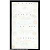 Image 2 : Wilmington, NC- The Bank of Cape Fear $3-$4-$5-$10 Pennell 40B-70A-130A-260 Uncut Sheet ProofsA shee