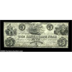 Wilmington, NC- The Bank of Cape Fear $5 (3) G88a, G300, G458 Pennell 140, 150Three pieces, the firs
