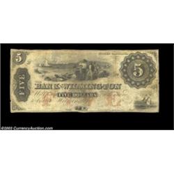 Wilmington, NC- Bank of Wilmington $5 (2) G2a, G2c, Pennell 1420, 1420A; $10 (2) G14a, G14c Pennell