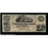 Image 1 : Wilmington, NC- Commercial Bank of Wilmington $50 Feb. 1, 1861 G16a Pennell 610An extraordinary note