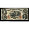 Image 1 : Wilmington, NC- Commercial Bank of Wilmington $4 (2) G6b, G8b Pennell 560A, 570A pair of high grade