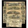 Image 1 : Five Advertising Notes, IncludingLumberton, NC- Horn, Bass & Co.Pittsboro, NC- W.L. London 1888Ralei