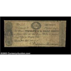 Dayton, OH- Thomas Morrison 12 1/2¢ Jan. 31, 1838A second piece from this issuer, whose scrip seemed