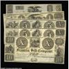 Image 1 : Ohio Remainders.Elyria, OH - Unknown Issuer $1 CUFranklin, OH - Franklin Silk Company $1 AU, (2) $5