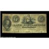 Image 1 : Steubenville, OH- Bank of Steubenville $5 Aug. 12, 1839 G40A scarce note. Fine-Very Fine.  Important