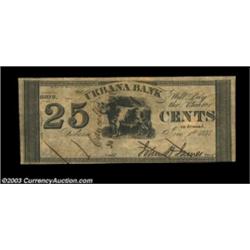 Urbana, OH- The Urbana Bank 25¢ June 1, 1837 G40This is the Haxby plate note, and, unlike the two no