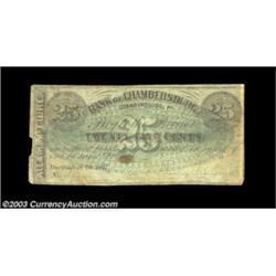 Chambersburg, PA- Alex K. McClure 25¢, 50¢ Dec. 20, 1862 Hoober 59-37, 38Two scarce pieces, both gra
