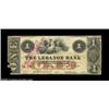 Image 1 : Lebanon, PA- The Lebanon Bank $1 June 6, 1861 G12a Hoober 189-4A very scarce note which is ex-Boys T