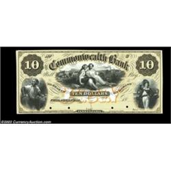 Philadelphia, PA- The Commonwealth Bank $10 G10a ProofOne of a trio we have to offer of these bright