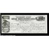 Image 1 : Pittsburgh Railroad Scrip.Pittsburgh, PA - Ohio & Pennsylvania Rail Road Co. $3.05 July 1, 1856 Inte