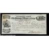 Image 5 : Pittsburgh Railroad Scrip.Pittsburgh, PA - Ohio & Pennsylvania Rail Road Co. $3.05 July 1, 1856 Inte