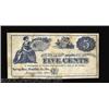 Image 1 : Spring Run, PA - Unknown Issuer 5¢ January 26, 1863 Hoober 384-1This unissued piece is printed in a