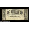 Image 1 : Warren, PA - Lumbermens Bank at Warren $5 April 7, 1837 G30A high grade piece redeemable in Pittsbur