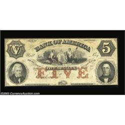 Clarksville, TN - Bank of America $5 G60a, $5 G60b (2)Three nice remainders from this northern Tenne