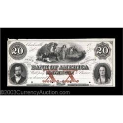 Clarksville, TN - Bank of America $20, $50, $100 G64a, UNL, UNL ProofsA gorgeous trio of ex: ABNCo.